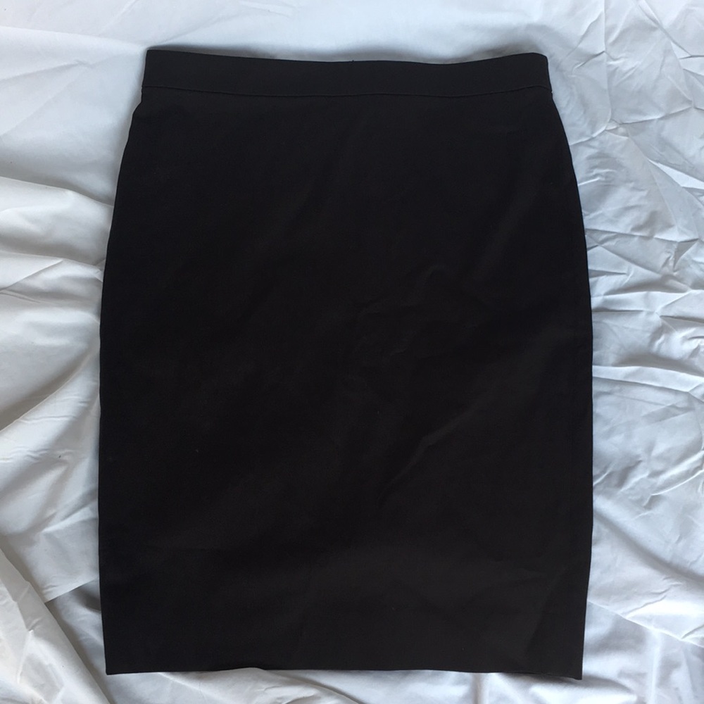J.Crew No. 2 Pencil skirt black